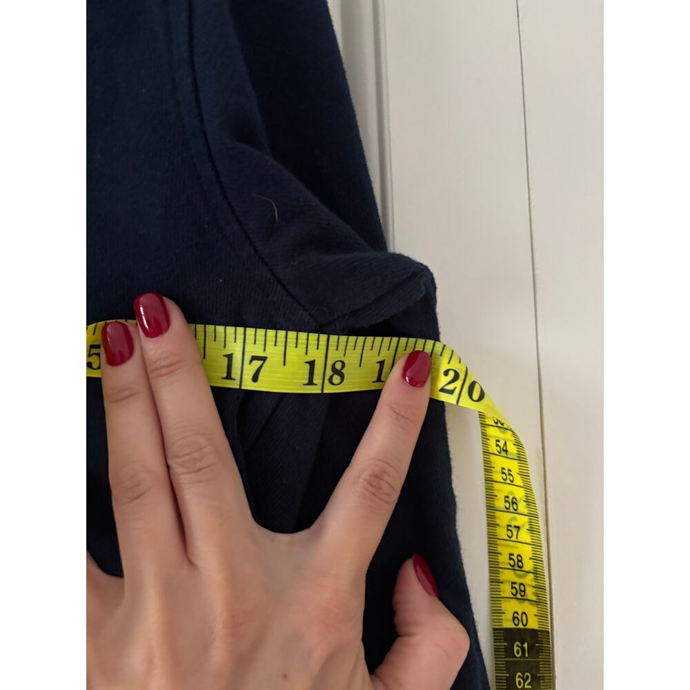 Banana Republic Navy Blue Zip Hoodie XS - Picture 5 of 8